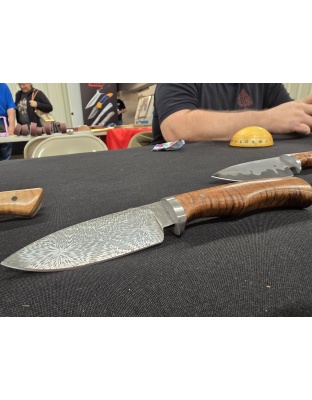 Explosion Pattern Mosaic Damascus Hunter